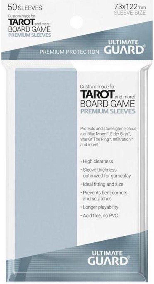 Ultimate Guard UGD010281 - Premium sleeves voor tarotkaarten 50 - kunststof