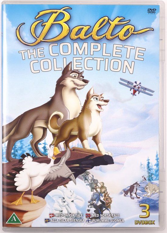 MAJENG Balto 1 to 3 Complete Movie Trilogy [DVD]