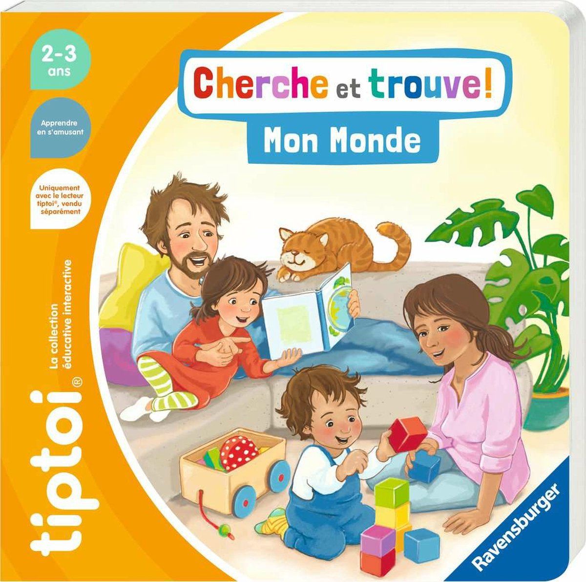 Ravensburger tiptoi 99008, Bordspel, Educatief, 2 jaar
