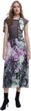 Desigual Dames t-shirt jurk Walls Lacroix