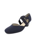 Ara Pumps Blauw Nubuck Blokhak 37 EU