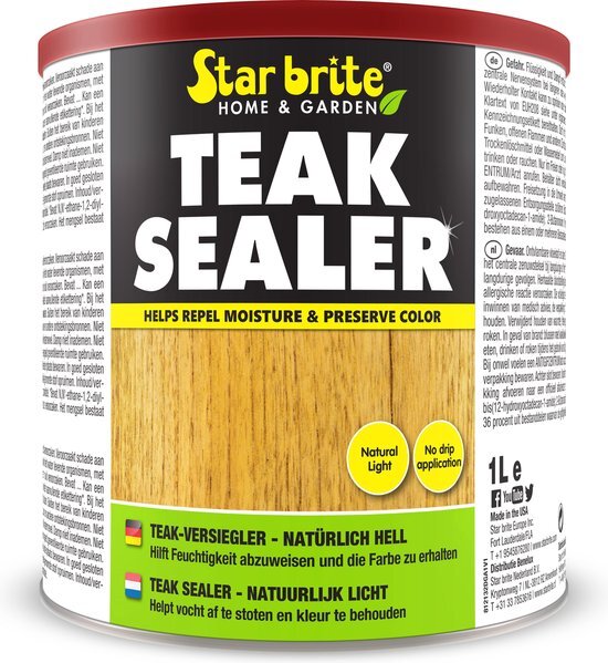 Starbrite Star brite Teak Sealer / Protector natuurlijk licht