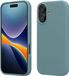 kwmobile hoesje geschikt voor Apple iPhone 17 - Hoesje met siliconen coating - Smartphone case in antieksteen