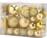 Cosy & Trendy Kerstballen - 53-delig - goud - ornamenten en piek - kerstversiering