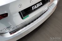 RVS Skoda RVS Achterbumperprotector passend voor Skoda Fabia IV Hatchback 2021- 'Ribs'
