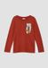 s.Oliver T-shirt Klaproosrood Coton Manches courtes Ajusté Enfants