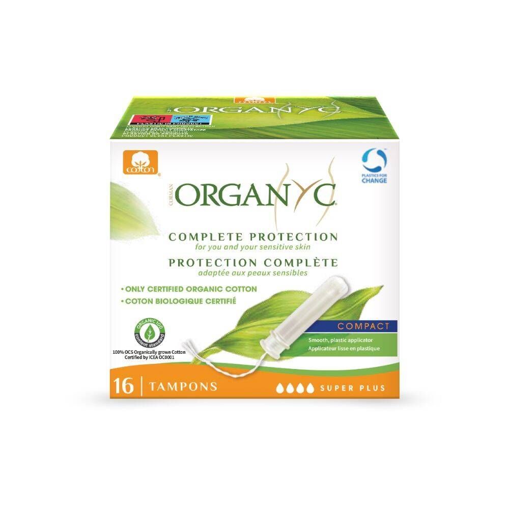 Organyc® Organyc® Tampons Complete Protection Super Plus Compact 16 tampons