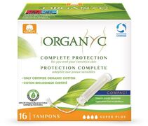 Organyc® Organyc® Tampons Complete Protection Super Plus Compact 16 tampons