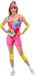 Rubies Officiële rolschaats Barbie-kostuum, volwassen verkleedkleding, maat UK 16-18 Halloween