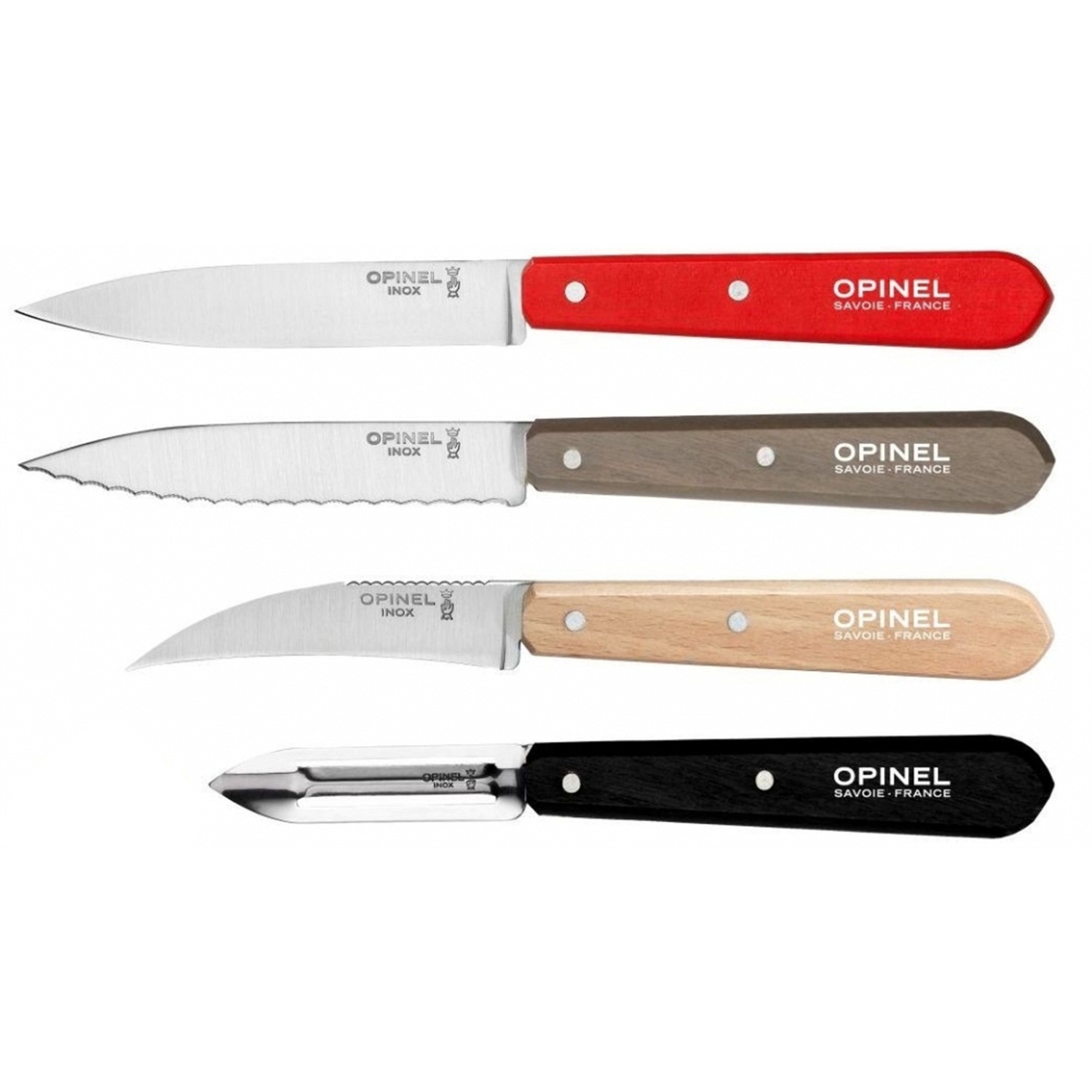 Opinel Les Essentiels Messenset 4 st