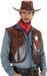 Widmann Finidi Carnavalsoutfit cowboyvest Jayden M/L Bruin