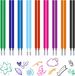 YEDAO HOLDING HK LIMITED. Set de 18 recharges pour stylos gomme, 0,7 mm, 9 couleurs