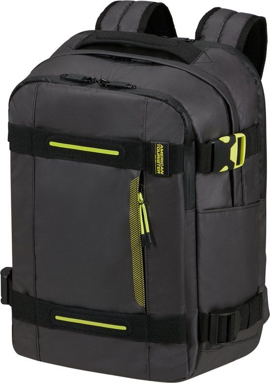 American Tourister Urban Track rugzak - Zwart/Lime - 29L