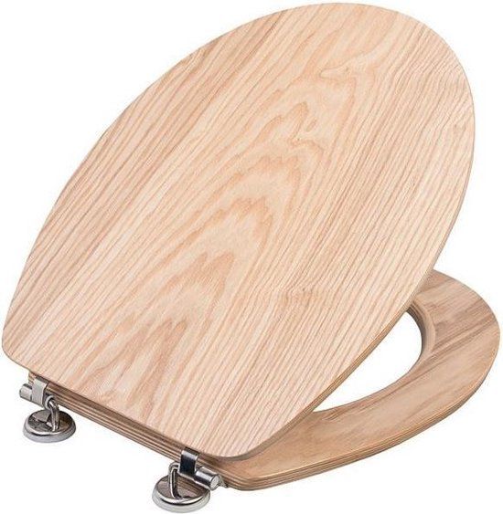 Cornat Ligna eiken toiletbril - bruin