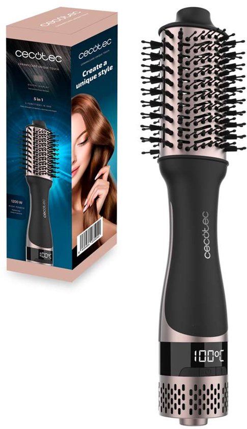 Cecotec Unique Touch Föhnborstel met Hittelementen