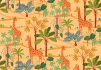 Komar Fotobehang - Giraffe Crew 400x280cm - Vliesbehang