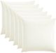 vidaXL - Kussensloop - 6 stuks - Wit - 70 x 70 cm - Katoensatijn