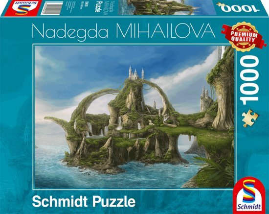 Schmidt Nadegda Mihailova legpuzzel Watervalleneiland 1000 stukjes