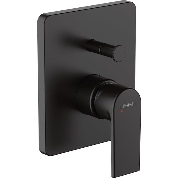 Hansgrohe Vernis afdekset badkraan mat zwart 71458670