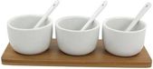 Food for Fun Sauzenset 7-delig met houten plank