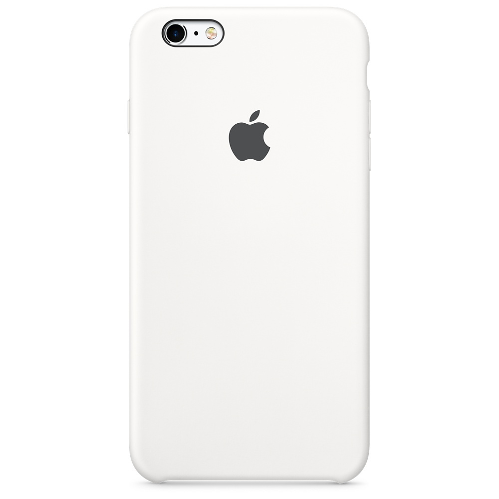 Apple Siliconenhoesje voor iPhone 6s Plus - Wit wit / iPhone 6s Plus\niPhone 6 Plus