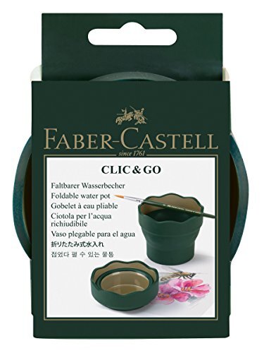 Faber-Castell 181520 - waterbeker CLIC & GO, groen