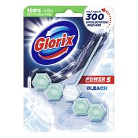 Glorix toiletblok Power 5 Bleach - 55 gram