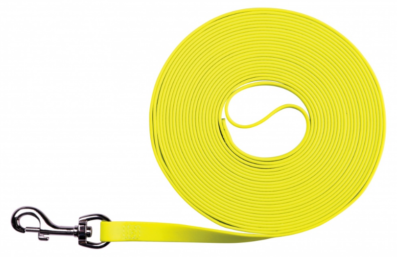 TRIXIE Easy Life Sleeplijn Neon Geel - 10m x 1,7 cm