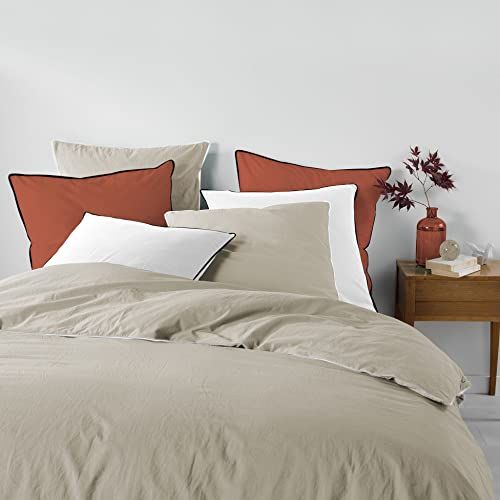 Douceur d'Intérieur Beddengoed - 240 x 220 cm - linet - 100% katoen - 3-delig