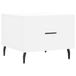 VidaXL Salontafel Wit Bewerkt Hout 50x50x40 cm (Set van 2)