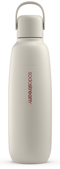 SodaStream Fizz & Go RVS Fles - 0.9L - Beige