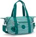 Kipling Art Mini Prt Ac - Parasol Stripes Schoudertas Vrouwen Polyester Wit / Groen Gestreept
