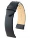 HIRSCH Toronto XL Zwart Leren Horlogeband 20mm Waterdicht