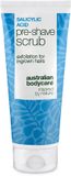 Australian Bodycare Salicylzuur Pre-Shave Scrub - Dual Peeling tegen Ingegroeide Haren, Scheerirritatie & Scheerbultjes - Met Salicylzuur & Glycolzuur - 100 ml