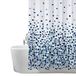 ANSIO Douchegordijn voor badkamer - schimmel- en schimmelbestendig - mozaïekblauw, 180 x 180 cm - 2 stuks | waterafstotende stof | 100% polyester
