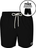 Muchachomalo Zwembroek Heren - 1 Pack + Boxershort - Zwart - Mannen Zwembroek