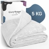 CozySense® Verzwaringsdeken 5kg - 135x200cm - Wit