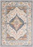 Surya Jade Vloerkleed 80x150cm Grijs/Taupe/Blauw/Donkerblauw/Ivoor/Houtskool Polypropyleen Rechthoekig