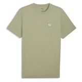 PUMA ESS ELEVATED T-shirt Heren Korte Mouw Katoen Lux Army S