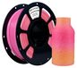 PLA+ filament, 1,75 mm, 1 kg, dégradé rose, mat