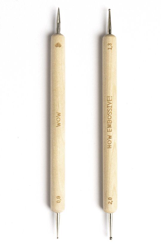 Folia Priktool & Reliëfpen set, 2-delig