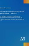 GPSR Kontakt Durchführungsverordnung (EU) 2017/373 der Kommission vom 1. März 2017 Hardcover