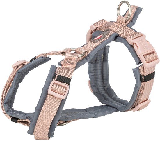 Trixie Hondentuig Premium Trekking Blush/Grafiet Grijs