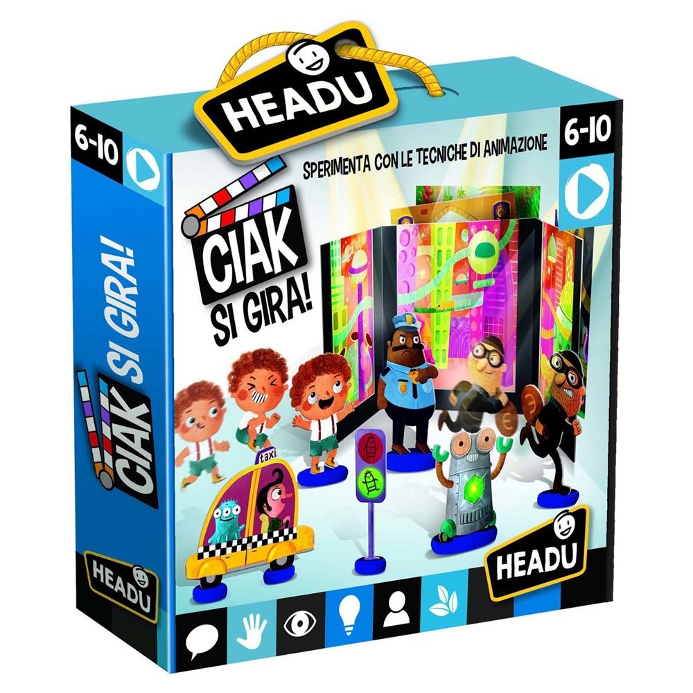 Headu Ciak si gira! - Educatief speelgoed - 6-10 jaar - Unisex