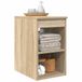 vidaXL Badkamerkast Tussenin Sonoma Eiken 30 x 35 x 50 cm Bewerkt hout