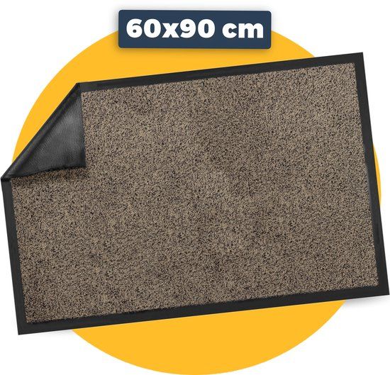 Pasper Droogloopmat - 60 x 90 cm - Beige