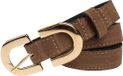 Legend Dames - Leren riem - Taupe - 95cm