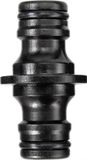 TOOLCRAFT 2302359 Raccord de tuyau plastique 5 cm Noir