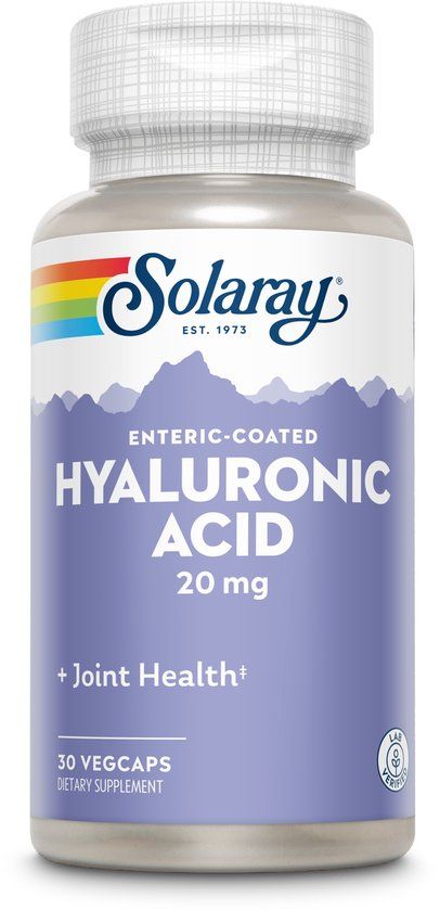 Solaray Hyaluronzuur 20mg - 30 vegacapsules