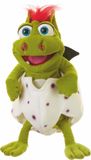 LIVING PUPPETS Kleine Gregor in het Ei handpop draakje 36 cm